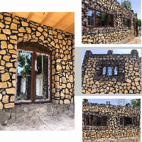 درب و پنجره UPVC لمینت طرح چوب