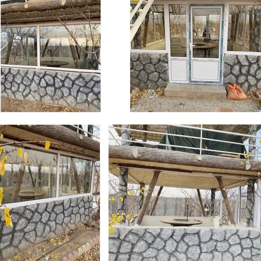 درب و پنجره UPVC لمینت طرح چوب 0